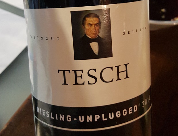 Wino do sushi - Tesch Riesling Unplugged 2014